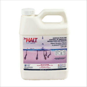 HALT-Surface film for control of immature mosquitoes and midges